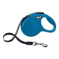 Flexi New Classic Retractable Blue Tape Leash For Dogs Medium