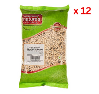 Natures Choice Black Eyed Beans, 1 kg Pack Of 12 (UAE Delivery Only)