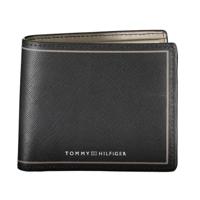 Tommy Hilfiger Black Leather Wallet (TO-27182)