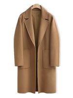 Casual Solid Color Women Overcoats