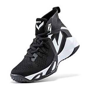 Boys' Basketball Shoes Trainers Athletic Shoes Sports  Outdoors PU Leather 2021 Big Kids(7years ) Basketball Shoes Blue Black Red All Seasons Lightinthebox