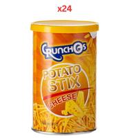 Crunchos Potato Stix 45 Gm Cheese Can Pack Of 24
