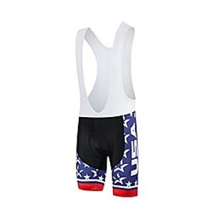 men's cycling 3d padded bib shorts usa flag size xxl Lightinthebox
