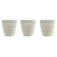 3pcsset Imitation Iadder Plastic Flower Pot (With No Ieakage Holes At The Bottom) Used For Home Decoration And Various Floral Planting Lightinthebox - thumbnail