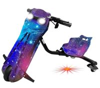 Megastar Megawheels Dragonfly Drifting Electric Scooter 36 V 3 Wheels With Key Start - Purple Blue (UAE Delivery Only)