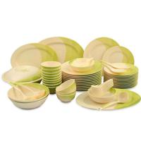 Royalford Melamine Dinner Set, Ribble Design, 64 Pcs - RF8101