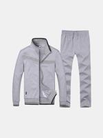 Solid Color Casual Sport Suits