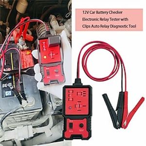 Automobile Relay Tester 12V Electronic Automobile Relay Tester Universal Automobile Battery Check Generator Analyzer Diagnostic Tool Lightinthebox