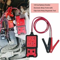 Automobile Relay Tester 12V Electronic Automobile Relay Tester Universal Automobile Battery Check Generator Analyzer Diagnostic Tool Lightinthebox - thumbnail