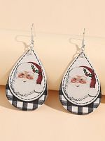 Casual Santa Earrings