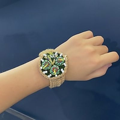 DIY Handmade Crochet Knitting Original Design Wool Simulation Children's Toys Watchbracelet Ornaments Lightinthebox