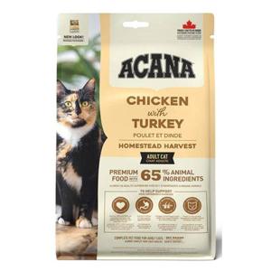 Acana Homestead Harvest Chicken With Turkey Dry Cat Food 1.8Kg