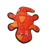 Outward Hound Invincible Gecko Orange Pink 2 Squeaker Dog Toy