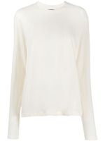 Jil Sander lightweight knit jumper - NEUTRALS - thumbnail