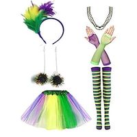 More Costumes Cosplay Costume Adults' Women's Cosplay Carnival Performance Carnival Carnaval do Rio de Janeiro Masquerade Easy Halloween Costumes Lightinthebox - thumbnail