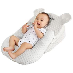 Sunveno Portable Baby Anti - Spill Milk U Shape Pillow With 10 Slope Pad SN_US10DP_WH