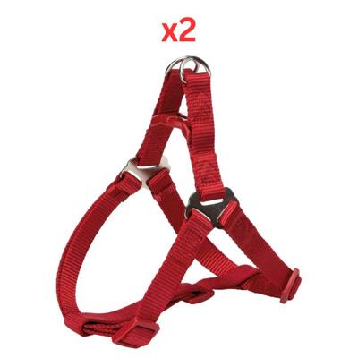 Trixie Premium One Touch Harness for Dogs Red - Medium (Pack of 2) Trixie Premium One Touch Harness for Dogs Red - Medium (Pack of 2)