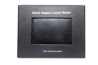 Black Nappa Wallet (India Delivery Only) - thumbnail