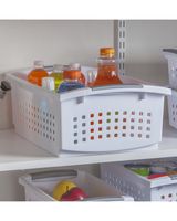 Sterilite Large Stacking Basket Sterilite Large Stacking Basket