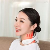 Neck Massager with Heat Cordless Deep Tissue Vibration Infrared Neck Massager for Pain Relief Portable Electric Cervical Massager Neck Relaxer Women Men Gift miniinthebox - thumbnail