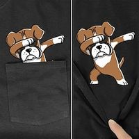 Animal Animal T-shirt Cartoon Manga Print Graphic T-shirt For Men's Women's Unisex Adults' Hot Stamping 100% Polyester Casual Daily miniinthebox