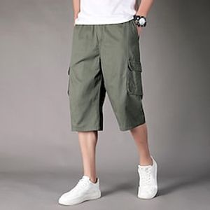 Men's Hiking Cargo Shorts Hiking Shorts Military Summer Outdoor Regular Fit Ripstop Breathable Multi Pockets Shorts Light Yellow Black Army Green Grey Khaki Camping  Hiking Fishing Climbing XL XXL Lightinthebox