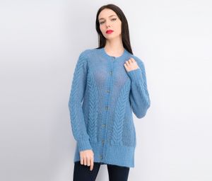 Womens Potter Cardigan  Provincial Blue
