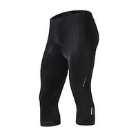 Nuckily Men's Bike Shorts Cycling Padded Shorts Bike Pants Padded Shorts / Chamois Sports Sunscreen Trainer Breathable Black Polyester Spandex Clothing Apparel Bike Wear / Micro-elastic miniinthebox - thumbnail