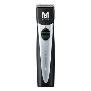 Moser ChroMini Pro 2 Professional Ultra-Close Trimmer - Black/Silver