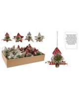 Homesmiths Christmas Hang Deco 13cm Assorted 1 Piece