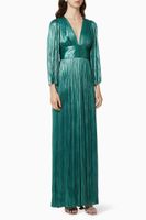 Metallic Silk Tulle Gown - thumbnail