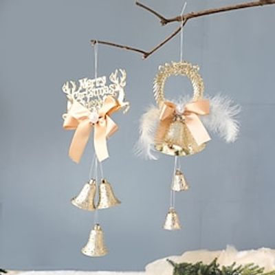 Christmas Pendants Large Bell Sign Pendants Christmas Decorations Cross-Border Window Decorations miniinthebox