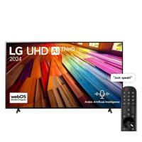 LG 75 Inch 4K Smart TV UHD 60Hz 75UT80006 Black