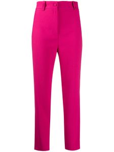 Hebe Studio plain high waisted trousers - PINK