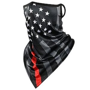 Men's 1 PCS Face Mask Bandana Neck Gaiter Windproof Breathable Mask Streetwear Outdoor miniinthebox