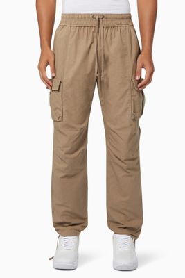 Cargo Pants in Washed Back Sateen Cargo Pants in Washed Back Sateen