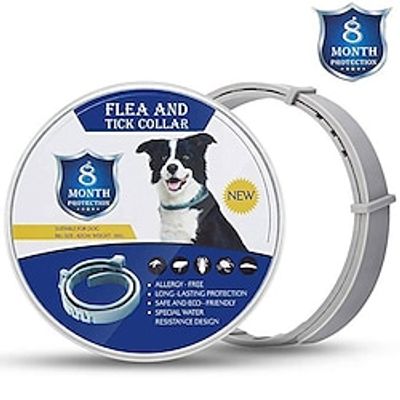 Flea Removal Collar For Dogs Cats Teddy Small Medium And Large Dogs Anti Lice Pet Repellent Collars miniinthebox