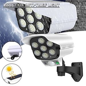 Hot Solar Powered Dummy Security Camera Fake Surveillance System Motion Sensor Light Lightinthebox