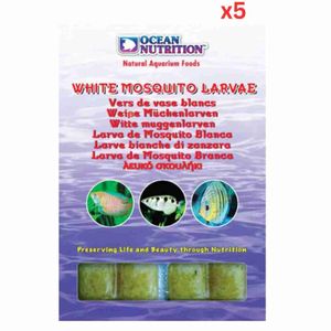 Ocean Nutrition White Mosquito Larvae 100G Pack Of 5