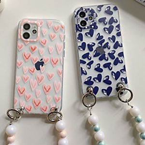 Phone Case For Apple Back Cover iPhone 12 Pro Max 11 SE 2020 X XR XS Max 8 7 Shockproof Dustproof Graphic Heart TPU miniinthebox