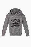 Good Karma Hooded Knit Sweater - thumbnail