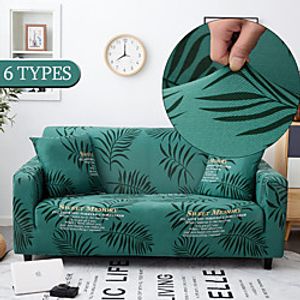 Stretch Sofa Cover Slipcover Elastic Sectional Couch Armchair Loveseat 4 Or 3 Seater L Shape Soft Durable miniinthebox