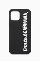 iPhone 12 Pro Max Case with D&G in Rubber iPhone 12 Pro Max Case with D&G in Rubber