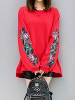 Casual Women Printed Long Sleeve Blouse