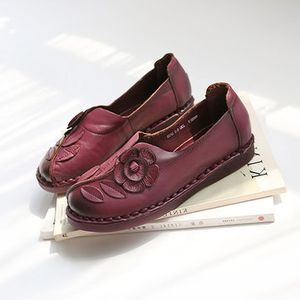SOCOFY Retro Soft Flat shoes