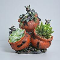 Dragon Plant Pot - Suitable for Office, Home, Balcony, Patio, Garden Decoration, Resin Craft Lightinthebox