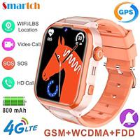 696 Y65 Smart Watch 1.83 inch Kids Smartwatch Phone Bluetooth 4G Pedometer Alarm Clock Compatible with Android iOS Kid's GPS Hands-Free Calls with Camera IP 67 42mm Watch Case Lightinthebox