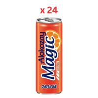 Alokozay Magic Orange Carbonated Drink 250 ml x 24