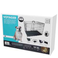 M-PETS Voyager Wire Crate Medium (L76 X W48 X H73cm)