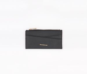 Womens Textured Wallet  Black